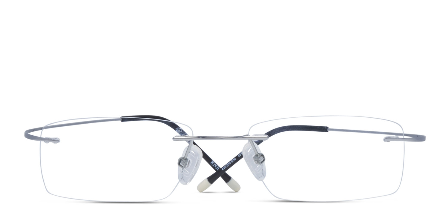 Revel Dwayne Silver glasses - Silver - Frontal View