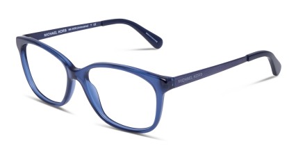Michael Kors MK4035 Ambrosine Blue glasses - Blue - Angle View