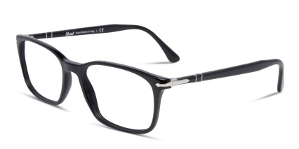 Persol 3189V Black glasses - Shiny Black - Angle View