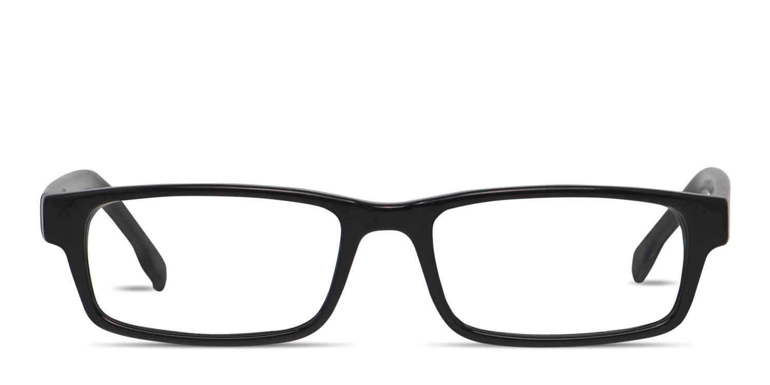 Revel Nero Shiny Black glasses - Shiny Black - Frontal View