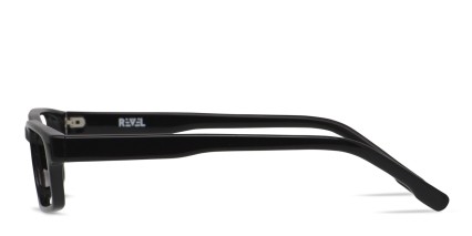 Revel Nero Shiny Black glasses - Shiny Black - Side View