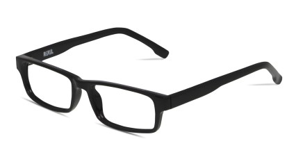 Revel Nero Shiny Black glasses - Shiny Black - Angle View
