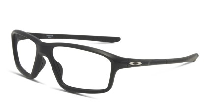 Oakley Crosslink Zero Black glasses - Black - Angle View