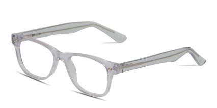 Muse Decode Clear glasses - Clear - Angle View