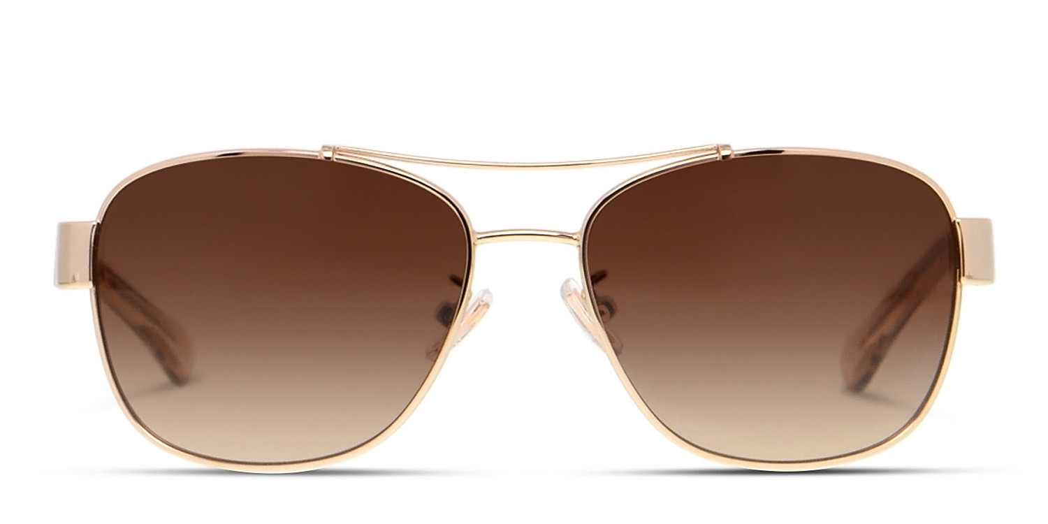 Coach HC7064 Gold w/Clear glasses - Gold / Clear - Frontal View
