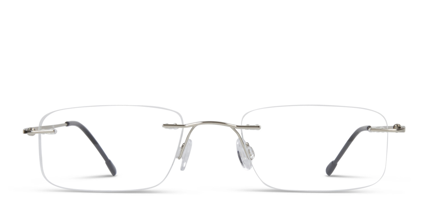 Stewart Silver glasses - Silver - Frontal View