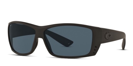 Costa Del Mar 6S9024 Cat Cay Black , Gray glasses - Black / Gray - Angle View