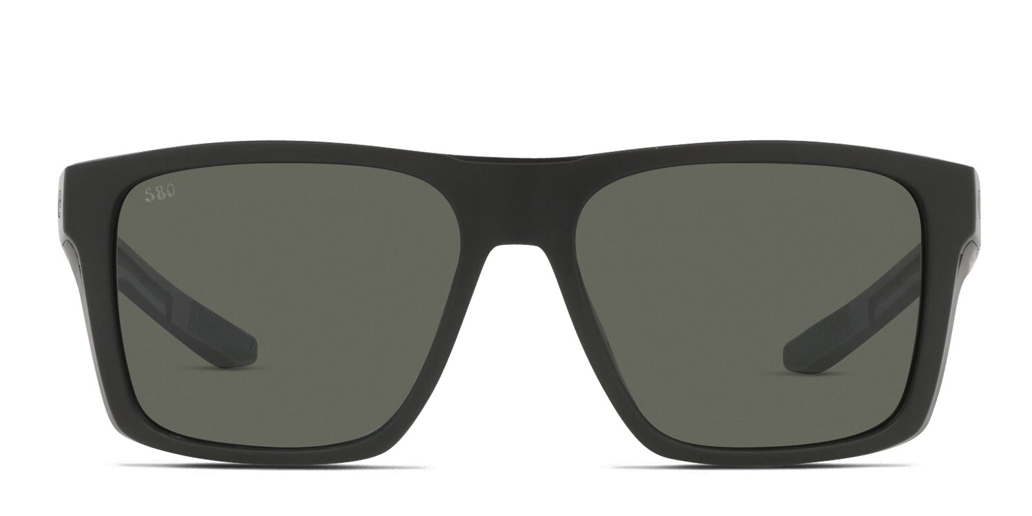 Costa Del Mar 6S9104 Lido Black , Gray glasses - Black / Gray - Frontal View