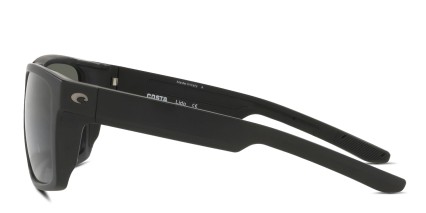 Costa Del Mar 6S9104 Lido Black , Gray glasses - Black / Gray - Side View