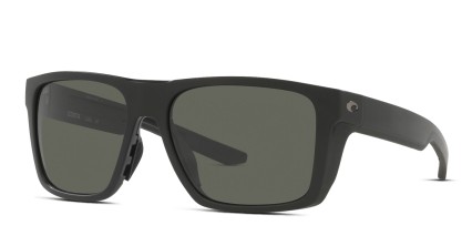 Costa Del Mar 6S9104 Lido Black , Gray glasses - Black / Gray - Angle View