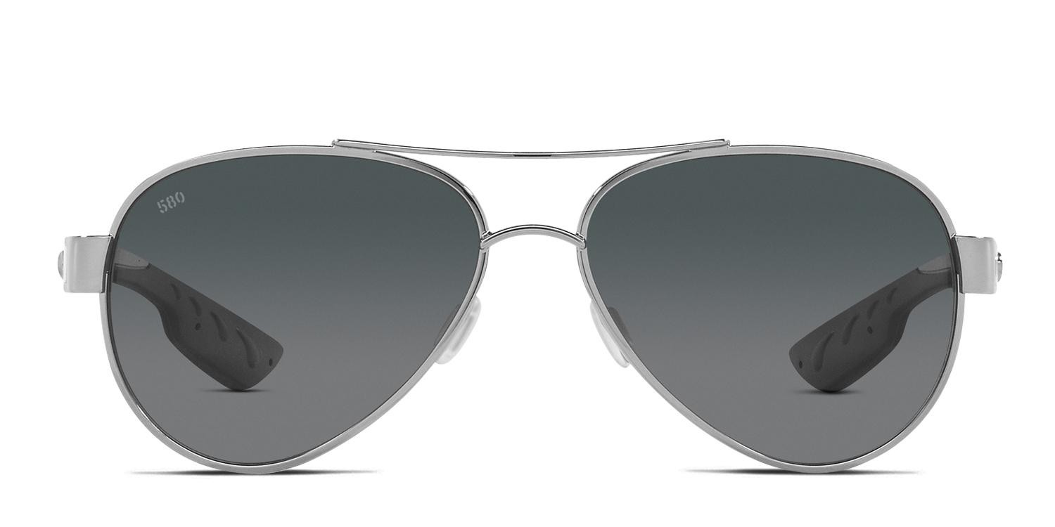 Costa Del Mar 06S4006 Loreto Silver glasses - Silver - Frontal View