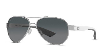 Costa Del Mar 06S4006 Loreto Silver glasses - Silver - Angle View