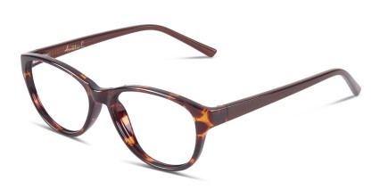 Amelia E. Chelsey Tortoise, Brown glasses - Tortoise / Brown - Angle View