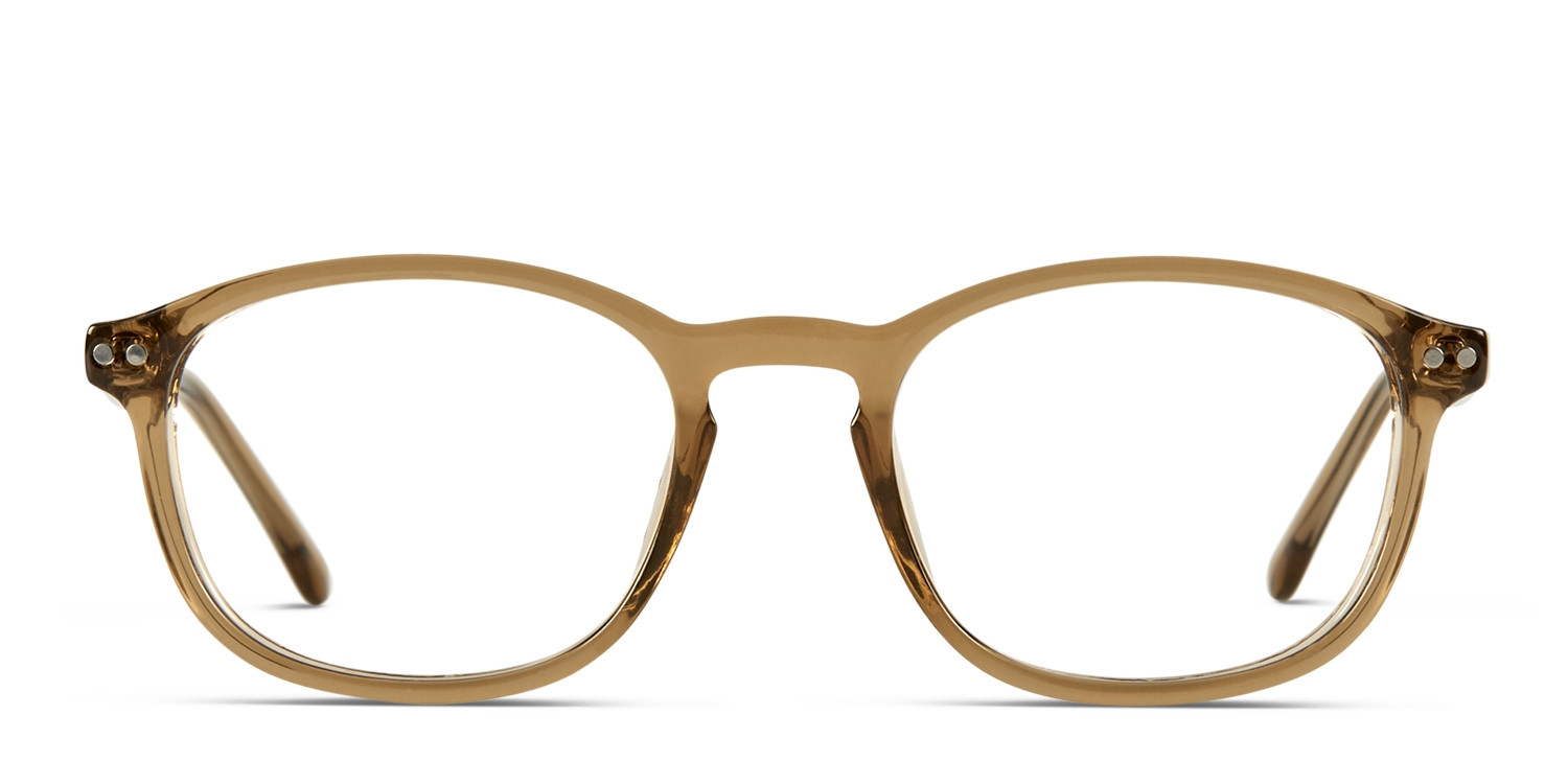 Revel O'Sullivan Clear Brown glasses - Brown / Clear - Frontal View