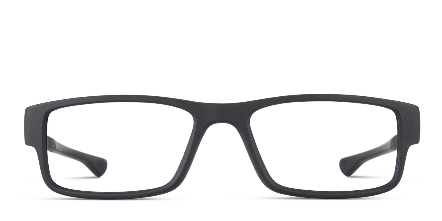 Oakley OX8046 Airdrop Black glasses - Black - Frontal View