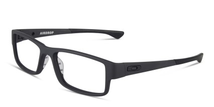 Oakley OX8046 Airdrop Black glasses - Black - Angle View
