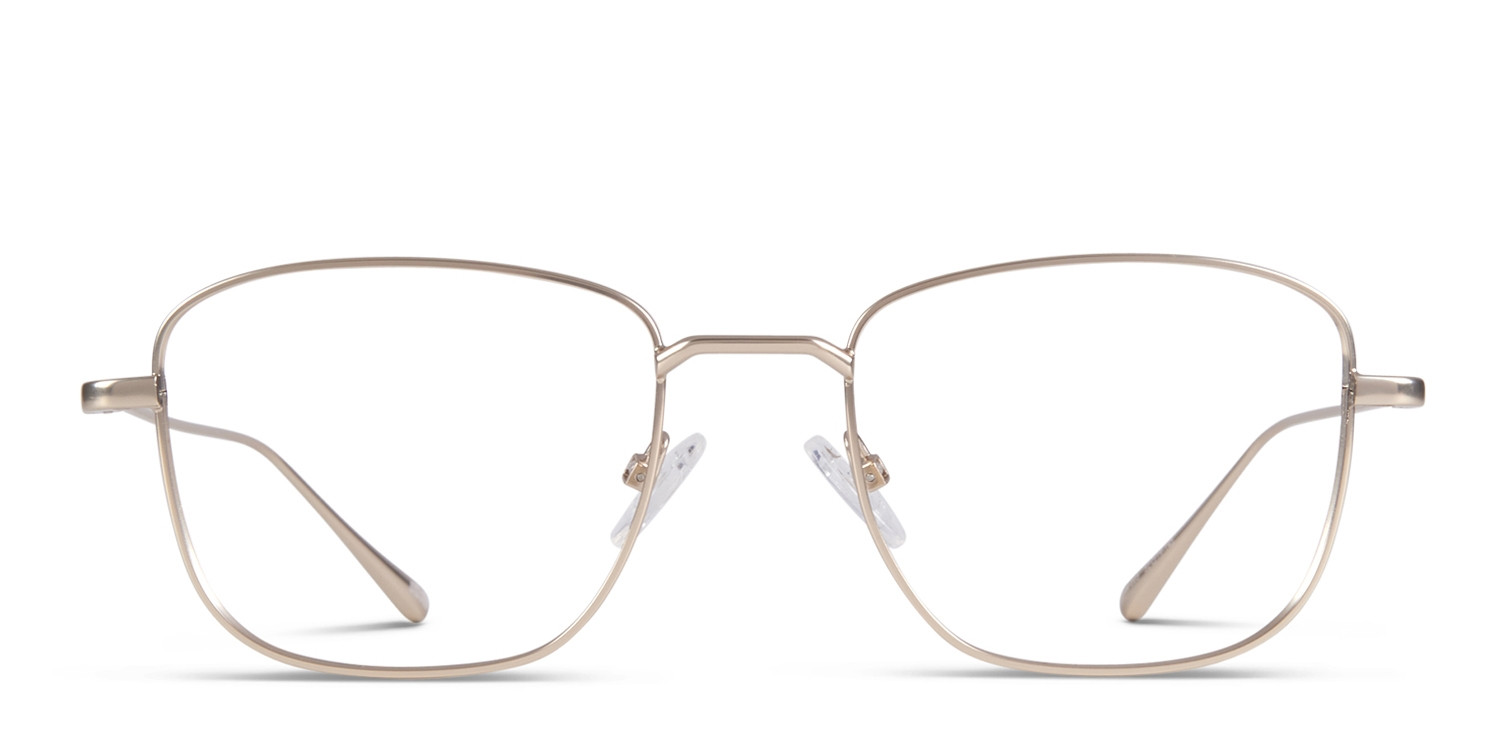 Ottoto Piazza Gold glasses - Gold - Frontal View
