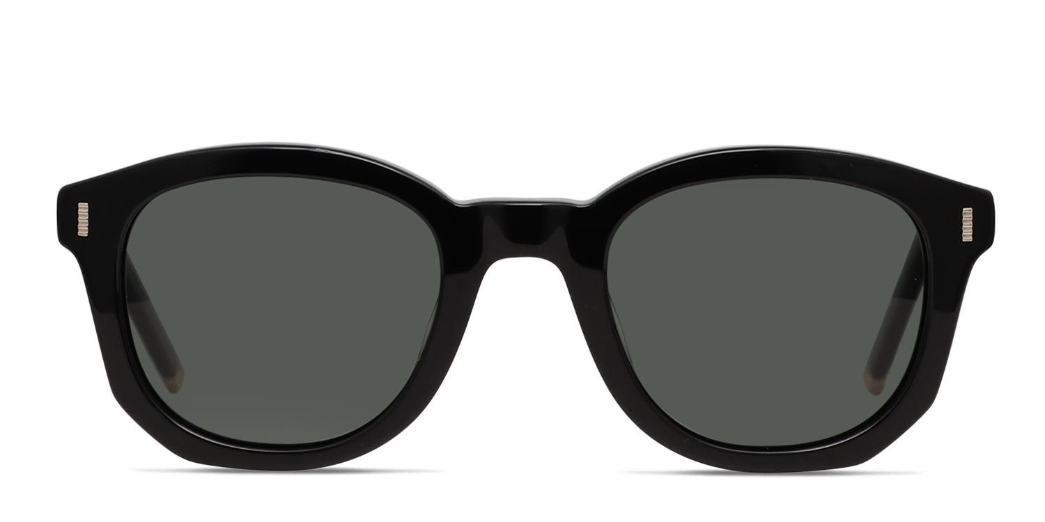 Ottoto Queensbridge Shiny Black glasses - Shiny Black - Frontal View