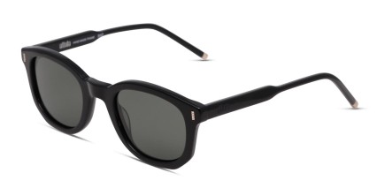Ottoto Queensbridge Shiny Black glasses - Shiny Black - Angle View