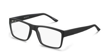 Rosewall Black glasses - Black - Angle View