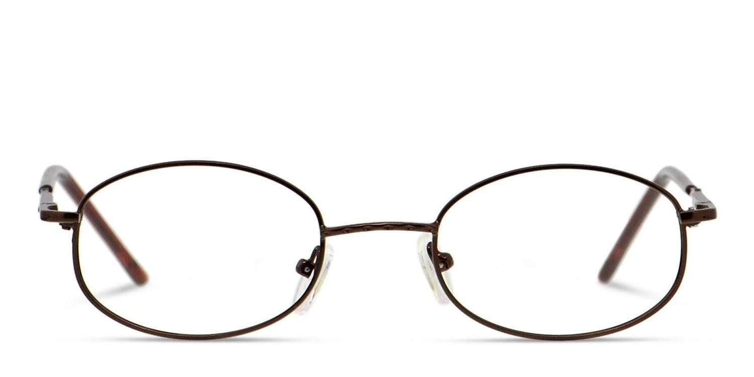 Kris Coffee glasses - Brown - Frontal View