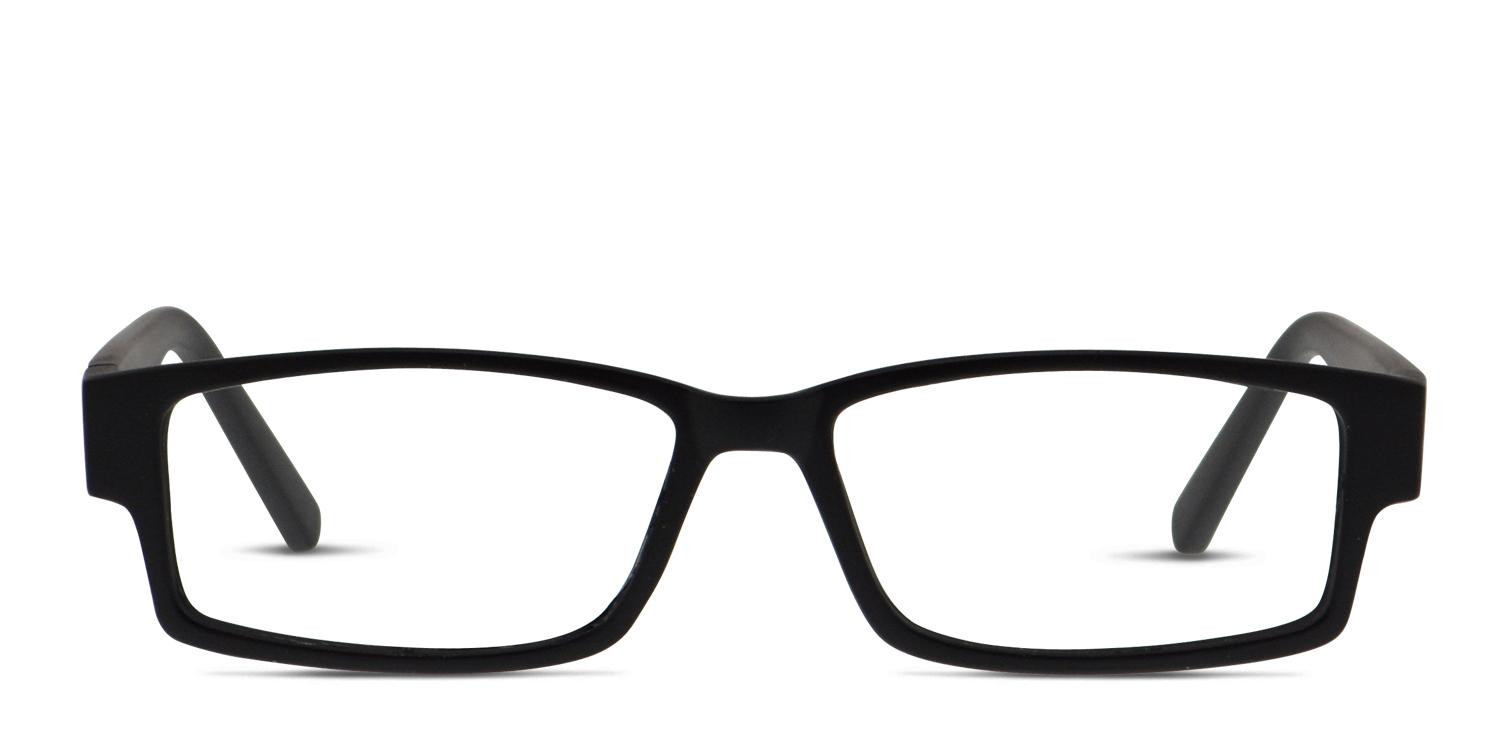 Regent Black glasses - Black - Frontal View