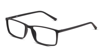 Revel Port Matte Black glasses - Matte Black - Angle View