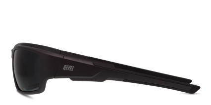 Revel Resist Gray, Black glasses - Gray / Black - Side View