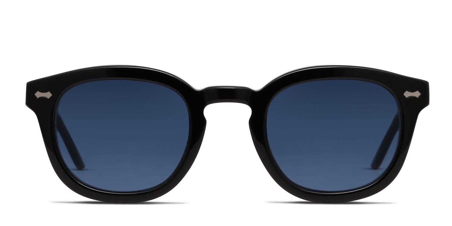 Muse Optimum Shiny Black glasses - Shiny Black - Frontal View