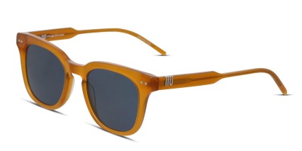 Muse Sharla Orange, Blue glasses - Orange / Blue - Angle View