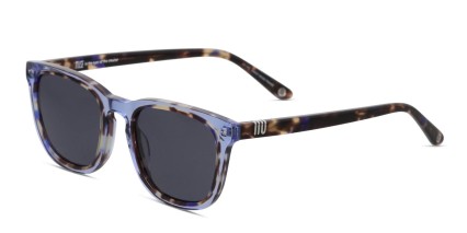 Muse Nick Blue, Clear, Tortoise glasses - Blue / Clear / Tortoise - Angle View
