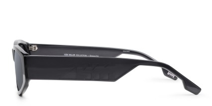Von Miller x GlassesUSA.com Motivation Gray glasses - Gray - Side View