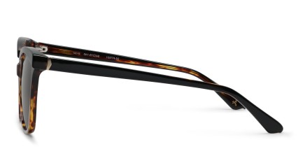 Amelia E. Heather Tortoise glasses - Tortoise - Side View