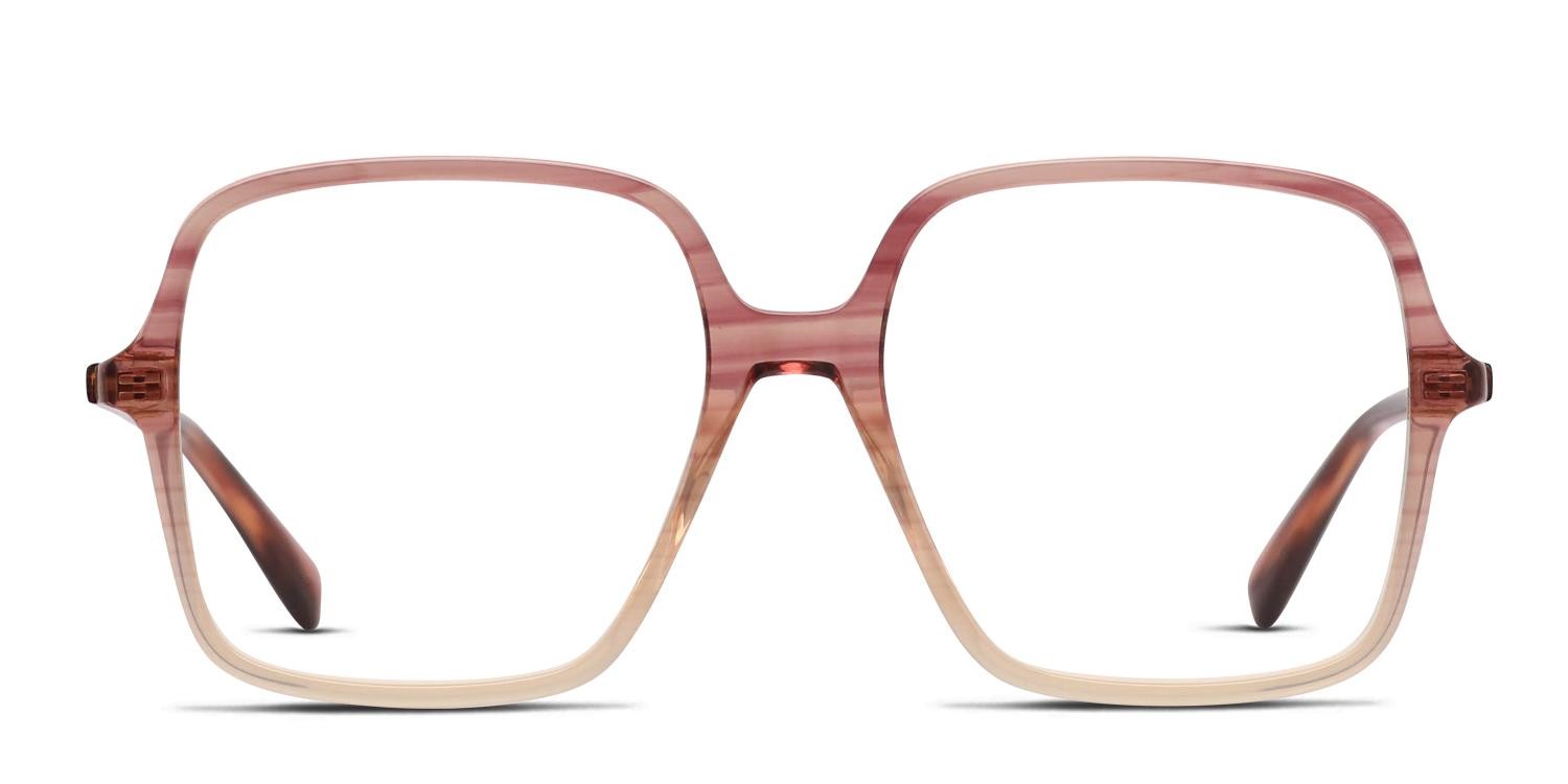 Gucci GG1003O Red, Beige glasses - Red / Beige - Frontal View
