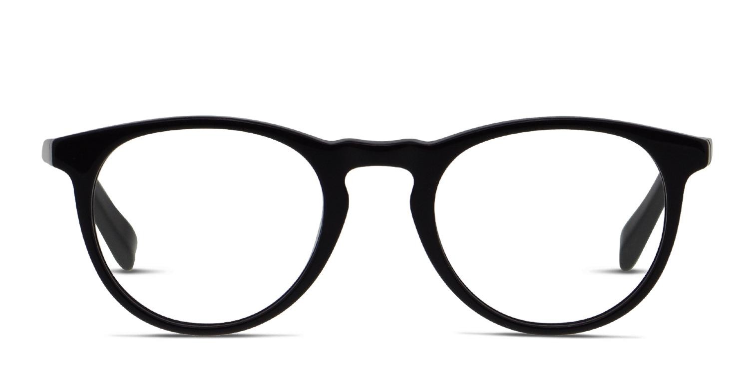 Muse Defender Shiny Black glasses - Shiny Black - Frontal View