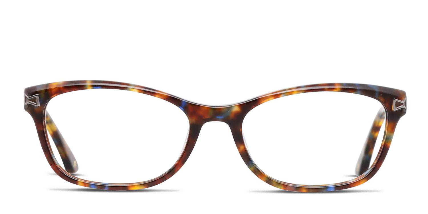 Amelia E. Louisa Blue, Tortoise glasses - Blue / Tortoise - Frontal View