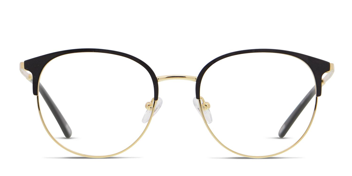 Ottoto Talinum Black, Gold glasses - Black / Gold - Frontal View