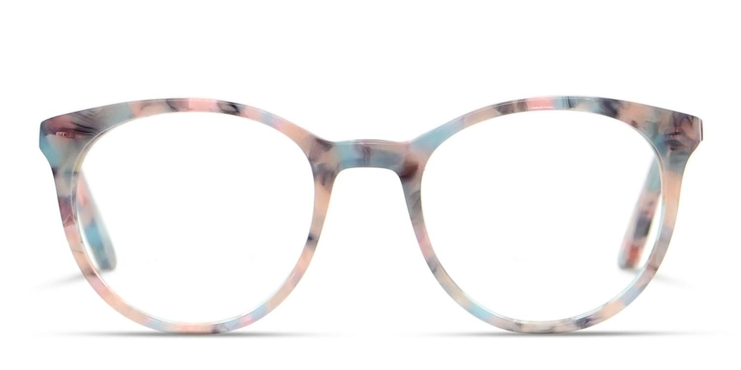 Amelia E. Veronique Multicolor, Pink, Blue glasses - Multicolor / Pink / Blue - Frontal View