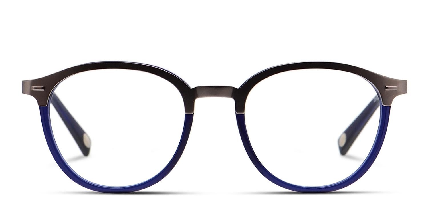 Ottoto Manuel Silver, Blue glasses - Blue / Silver - Frontal View
