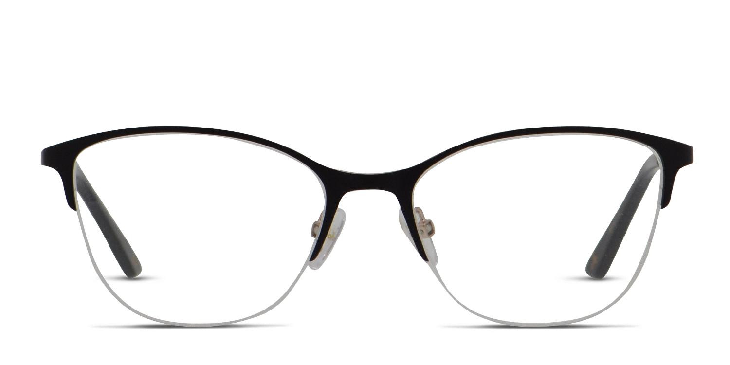 Amelia E. Amaya Black, Gold glasses - Black / Gold - Frontal View