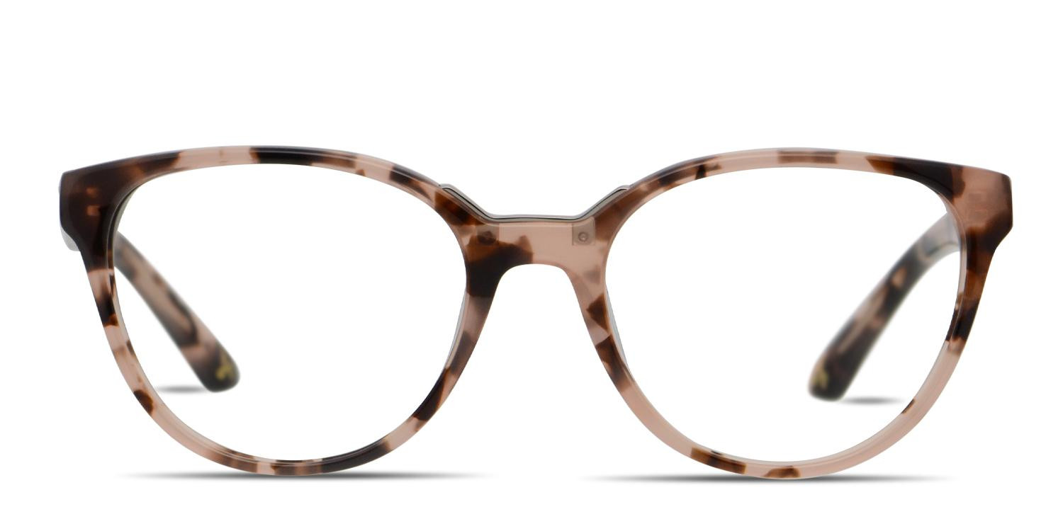Amelia E. Europa Pink, Tortoise, Silver glasses - Tortoise / Pink / Silver - Frontal View