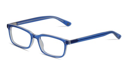 Muse Corvallis Blue, Clear glasses - Blue / Clear - Angle View