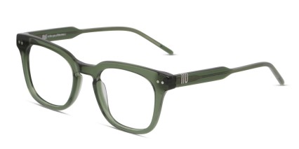 Muse Devin Clear Green glasses - Green / Clear - Angle View