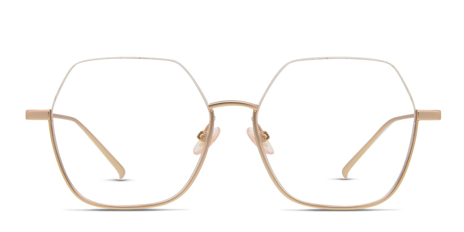 Ottoto Julio Gold glasses - Gold - Frontal View