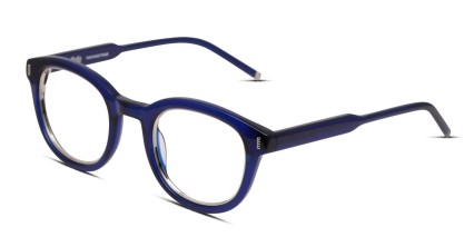 Ottoto Tube Blue glasses - Blue - Angle View