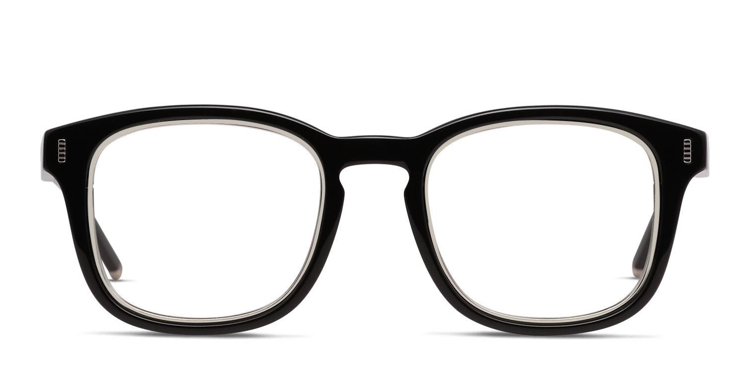 Ottoto Vauxhall Shiny Black glasses - Shiny Black - Frontal View