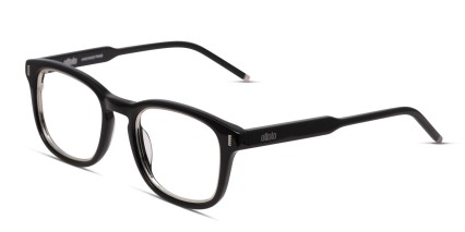 Ottoto Vauxhall Shiny Black glasses - Shiny Black - Angle View
