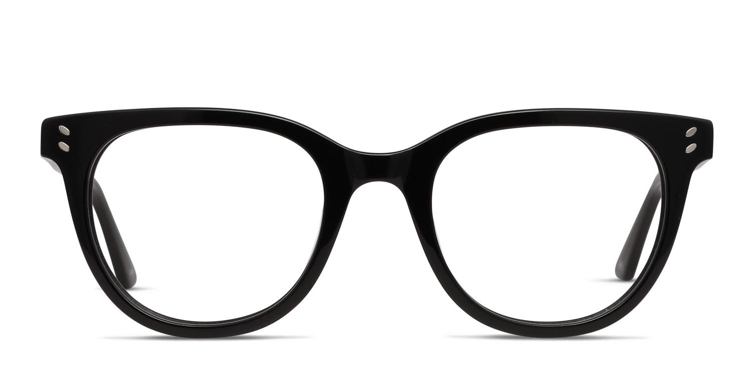 Amelia E. Imani Shiny Black glasses - Shiny Black - Frontal View