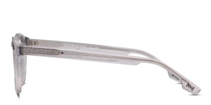 Von Miller x GlassesUSA.com Expert Clear, Gray glasses - Gray / Clear - Side View