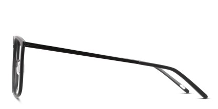 Ottoto Bruno Black glasses - Black - Side View